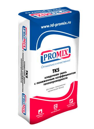Promix Теплоизоляционный кладочный раствор ТКS 203, 17,5 кг в Екатеринбурге