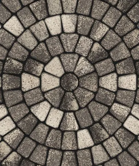 Тротуарная плитка Поревит Колормикс гранит "КЛАССИКО" Б.2.КО.6 (Антрацит)