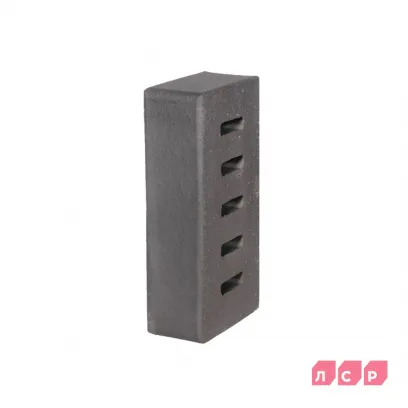 Кирпич керамический лицевой ЛСР графитовый гладкий полнотелый пуст. 13% 1НФ в Екатеринбурге