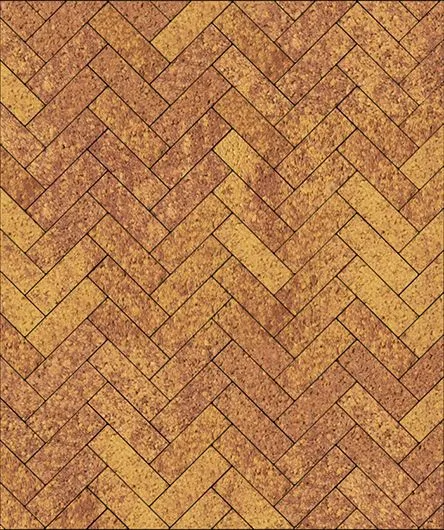 Тротуарная плитка Поревит (Колормикс) гладкий "ПАРКЕТ" Б.4.П.6 (Каир)