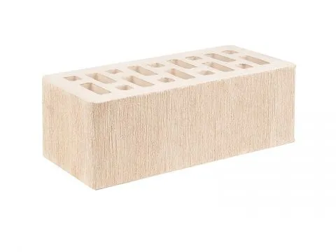 Кирпич керамический лицевой ЖКЗ белый бархат 1,4 НФ в Екатеринбурге