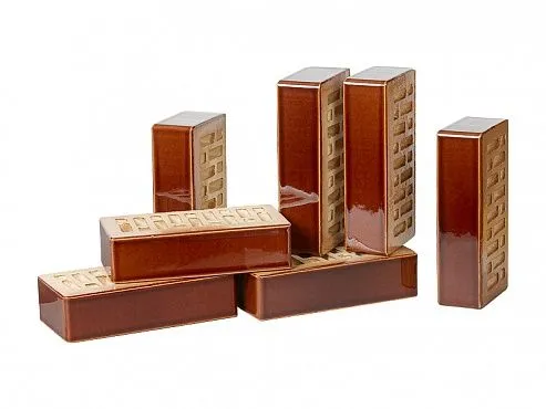 Кирпич керамический лицевой RECKE Glanz 1-48-01-0-00 1 НФ в Екатеринбурге