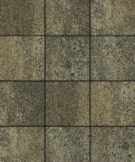 Тротуарная плитка Поревит (Колормикс) гладкий "КВАДРАТ" Б.1.К.6 (Старый замок)