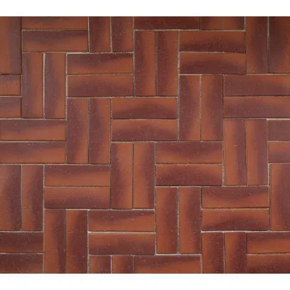 Плитка клинкерная тротуарная ЛСР Манчестер Бордо красный Лонг 200*100*50 в Екатеринбурге