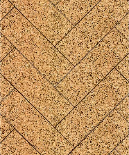 Тротуарная плитка Поревит (Колормикс) гладкий "ПАРКЕТ" Б.6.П.8 (Сахара)