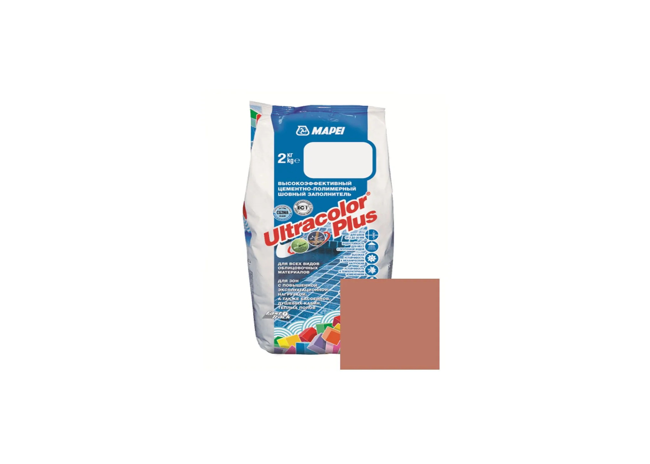 Затирка швов Mapei Ultracolor Plus №145 2кг Сиена – купить по низкой цене в Екатеринбурге в интернет-магазине Стройснаб Затирка швов Mapei Ultracolor Plus №145 2кг Сиена