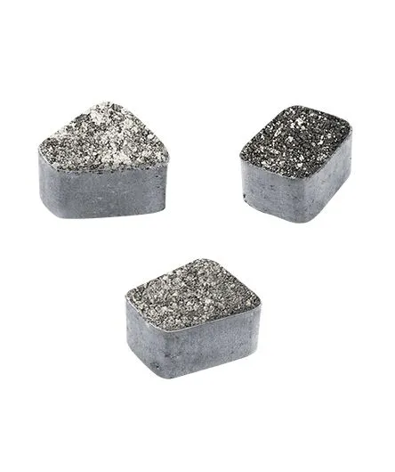 Тротуарные плиты КЛАССИКО - Б.2.КО.6 Листопад Антрацит