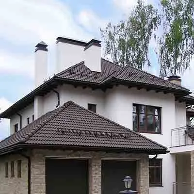 Черепица BRAAS Франкфуртская – купить по низкой цене в Екатеринбурге в интернет-магазине Стройснаб Черепица BRAAS Франкфуртская