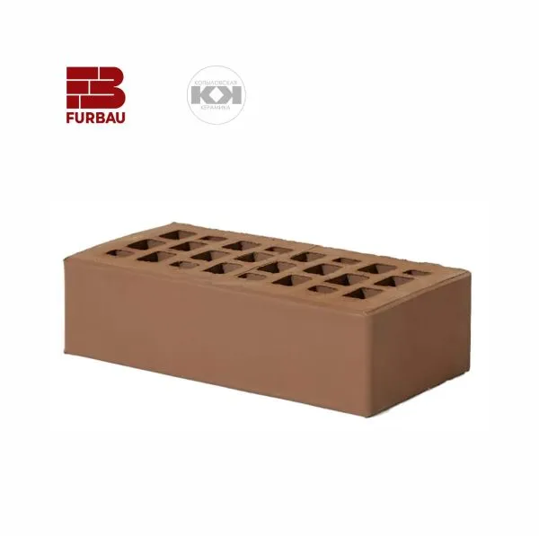 Кирпич-облицовочный-Корица-Гладкий-1-НФ-ГОСТ