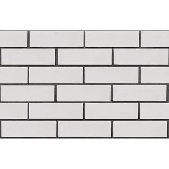 Кирпич клинкерный лицевой ЛСР Вернамо белый гладкий 0,7 НФ в Екатеринбурге