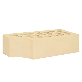 Кирпич керамический лицевой ЖКЗ соломенный гладкий КФ-1 фигурный 1 НФ в Екатеринбурге