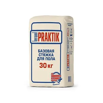 Стяжка для пола Бергауф Практик М200 грубый ровнитель 30кг – купить по низкой цене в Екатеринбурге в интернет-магазине Стройснаб Стяжка для пола Бергауф Практик М200 грубый ровнитель 30кг