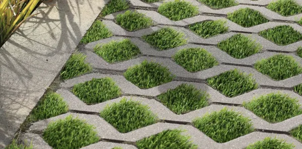 Тротуарная плитка Поревит Стандарт "ГАЗОННАЯ РЕШЕТКА" Б.1.ГР.8 в Екатеринбурге