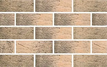 Кирпич керамический Фурбау лицевой 1,4 НФ Реголит Рустика в Екатеринбурге