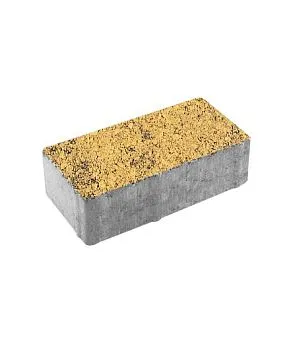 Тротуарная плитка Поревит Колормикс гладкий "ПРЯМОУГОЛЬНИК" Б.2.П.6