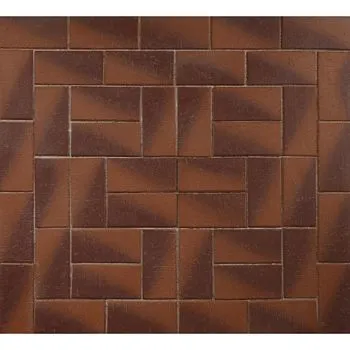 Плитка клинкерная тротуарная ЛСР Ливерпуль Бордо темно-красный Классик 200*100*50 в Екатеринбурге