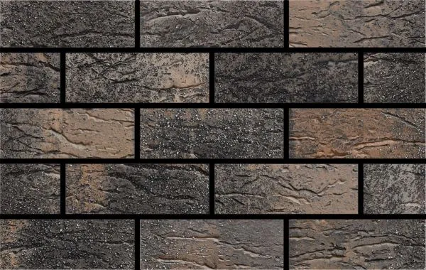 Кирпич керамический лицевой Фурбау Бавария дарк 1,4 НФ в Екатеринбурге