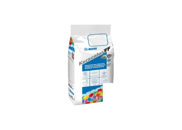 Затирка швов Mapei Keracolor FF №100 Белый 5кг