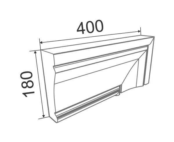 Наличник дверной угловой правый арт. 005-1 в Екатеринбурге
