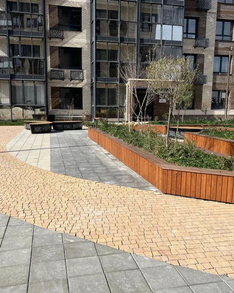 Тротуарная плитка Поревит Искусственный камень "Абрис" Б.3.А.6 в Екатеринбурге