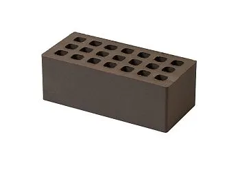 Кирпич керамический ЗКМ Брылино утолщённый Коричневый гладкий М-150 в Екатеринбурге