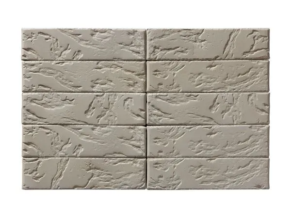 Кирпич керамический лицевой ЖКЗ серый рустик 1,4 НФ в Екатеринбурге