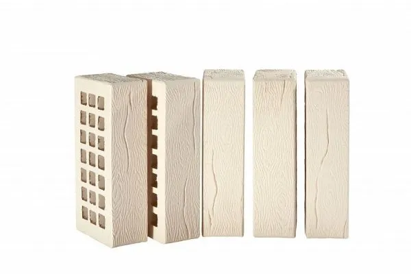 Кирпич керамический лицевой ЖКЗ белый дерево 1 НФ в Екатеринбурге