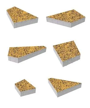 Тротуарная плитка Поревит Колормикс гладкий "Мозаика" Б.4.Фсм.8 в Екатеринбурге