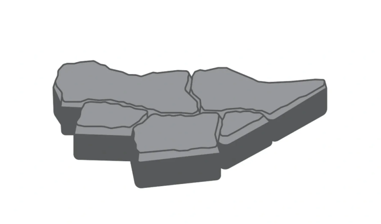 Тротуарная плитка BRAER Сан Тропе