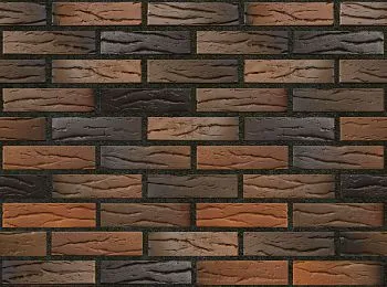 Кирпич керамический лицевой Ликолор флеш кора дуба 0,7 НФ в Екатеринбурге