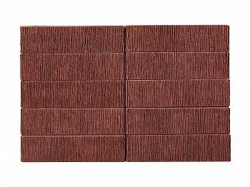 Кирпич керамический лицевой ЖКЗ терракотовый бархат 1 НФ в Екатеринбурге