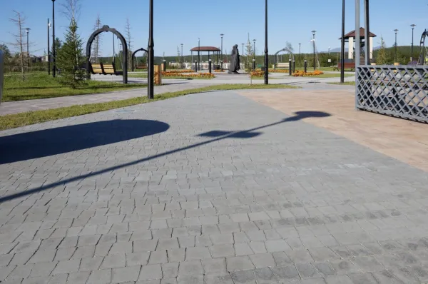 Тротуарная плитка Поревит Стандарт "Литос" Б.1.АН.6 в Екатеринбурге