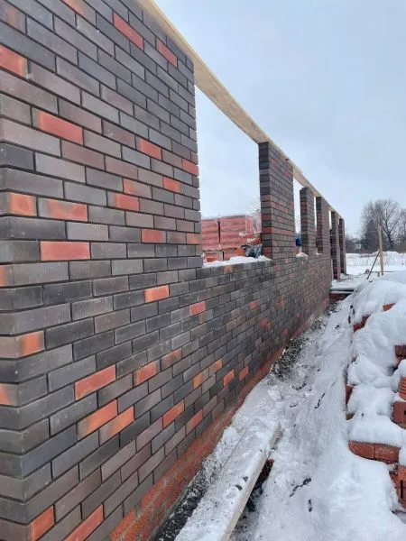 Кирпич керамический лицевой Ликолор Тайга Вулканы Древний огонь 1 НФ в Екатеринбурге