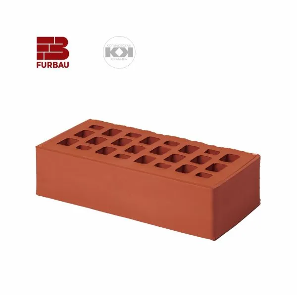 Кирпич-облицовочный-Красный-Гладкий-1-НФ-ГОСТ