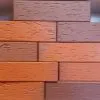 Кирпич клинкерный лицевой ЛСР Ноттингем красный флеш береста 0,7 НФ в Екатеринбурге