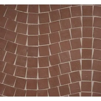 Плитка клинкерная тротуарная ЛСР Мюнхен коричневый Квадро (под распил) 100*100*50 в Екатеринбурге