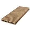 Террасная доска AIWOOD 140*22 брашированная двусторонняя (текстура 3D+3D), Оре 