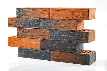 Кирпич керамический Пятый элемент одинарный Баварская кладка «Регенсбург» рустикатор в Екатеринбурге