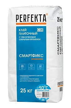 PERFEKTA Клей плиточный Смартфикс Зимняя серия, 25 кг