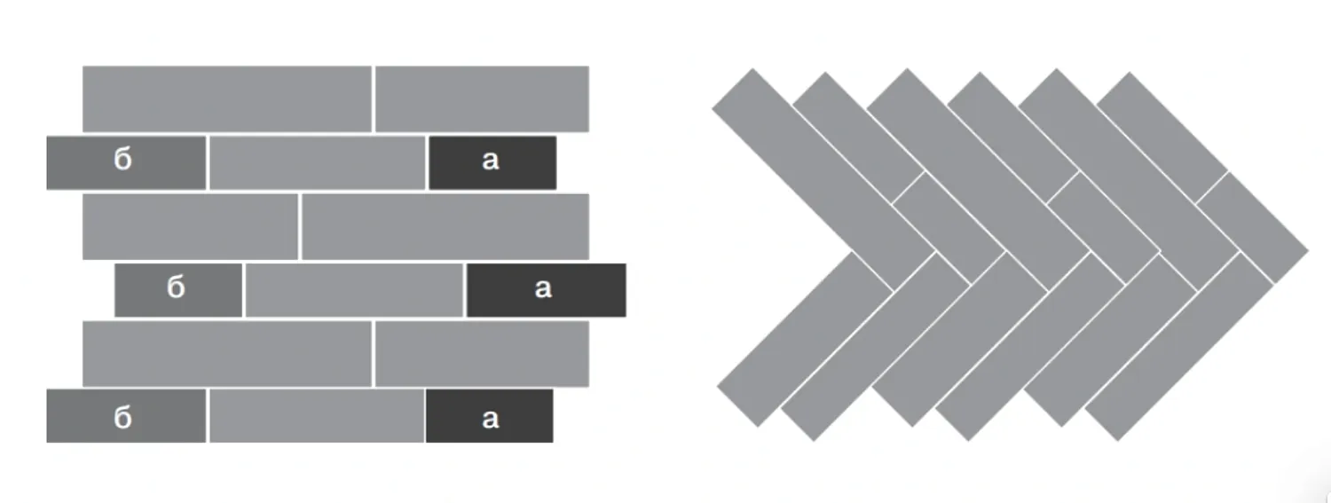 Тротуарная плитка BRAER Домино