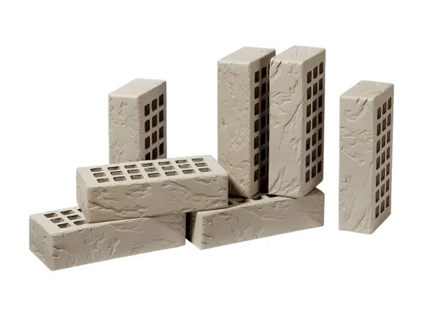 Кирпич керамический лицевой ЖКЗ серый рустик 1,4 НФ в Екатеринбурге