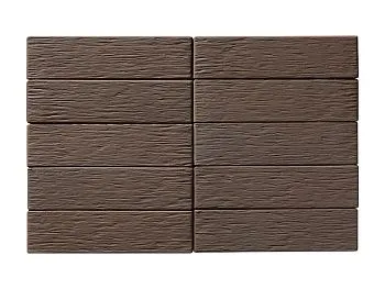 Кирпич керамический лицевой ЖКЗ тёмно-коричневый бархан 0,7 НФ в Екатеринбурге