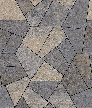 Тротуарная плитка Поревит Искусственный камень "Мозаика" Б.4.Фсм.8 в Екатеринбурге