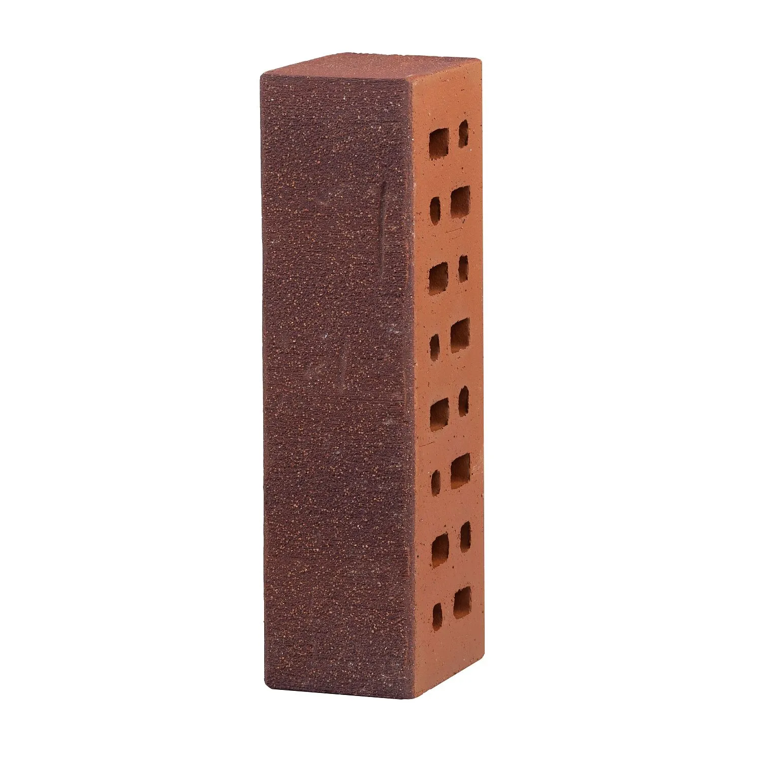 Кирпич клинкерный лицевой ЛСР Порту темно-красный с бордовым песком винтаж 0,7 НФ Кирпич клинкерный лицевой ЛСР Порту темно-красный с бордовым песком винтаж 0,7 НФ