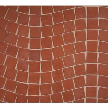 Плитка клинкерная тротуарная ЛСР Лондон красный Квадро (под распил) 100*100*50 в Екатеринбурге