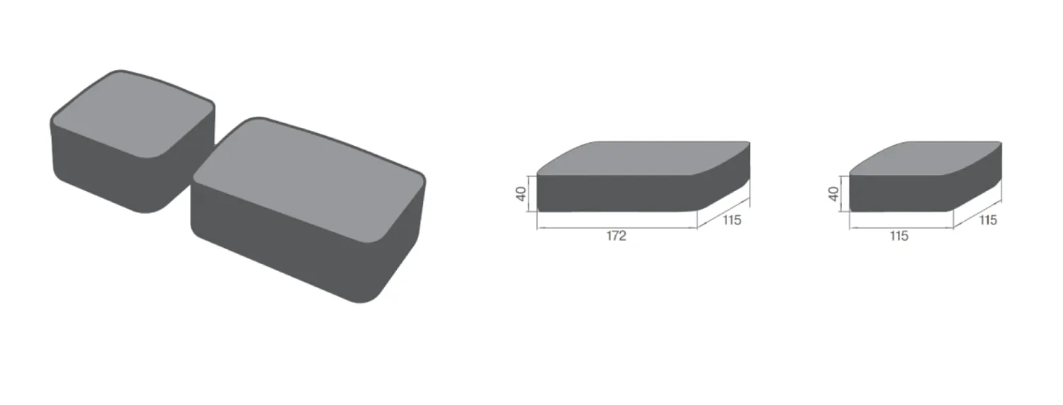 Тротуарная плитка BRAER Классико Дуо