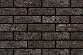 Кирпич керамический лицевой Фурбау Бавария блэк 1 НФ в Екатеринбурге