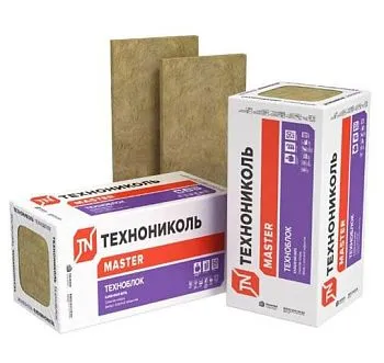 Плита минераловатная ТЕХНОНИКОЛЬ Техноблок Стандарт 1200х600х50 мм, 8 шт