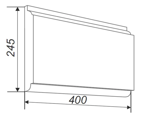 Наличник прямой арт АН5 в Екатеринбурге