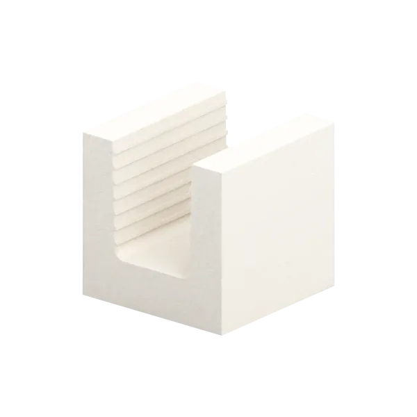 Блок силикатный Поревит U-образный для перемычек в Екатеринбурге